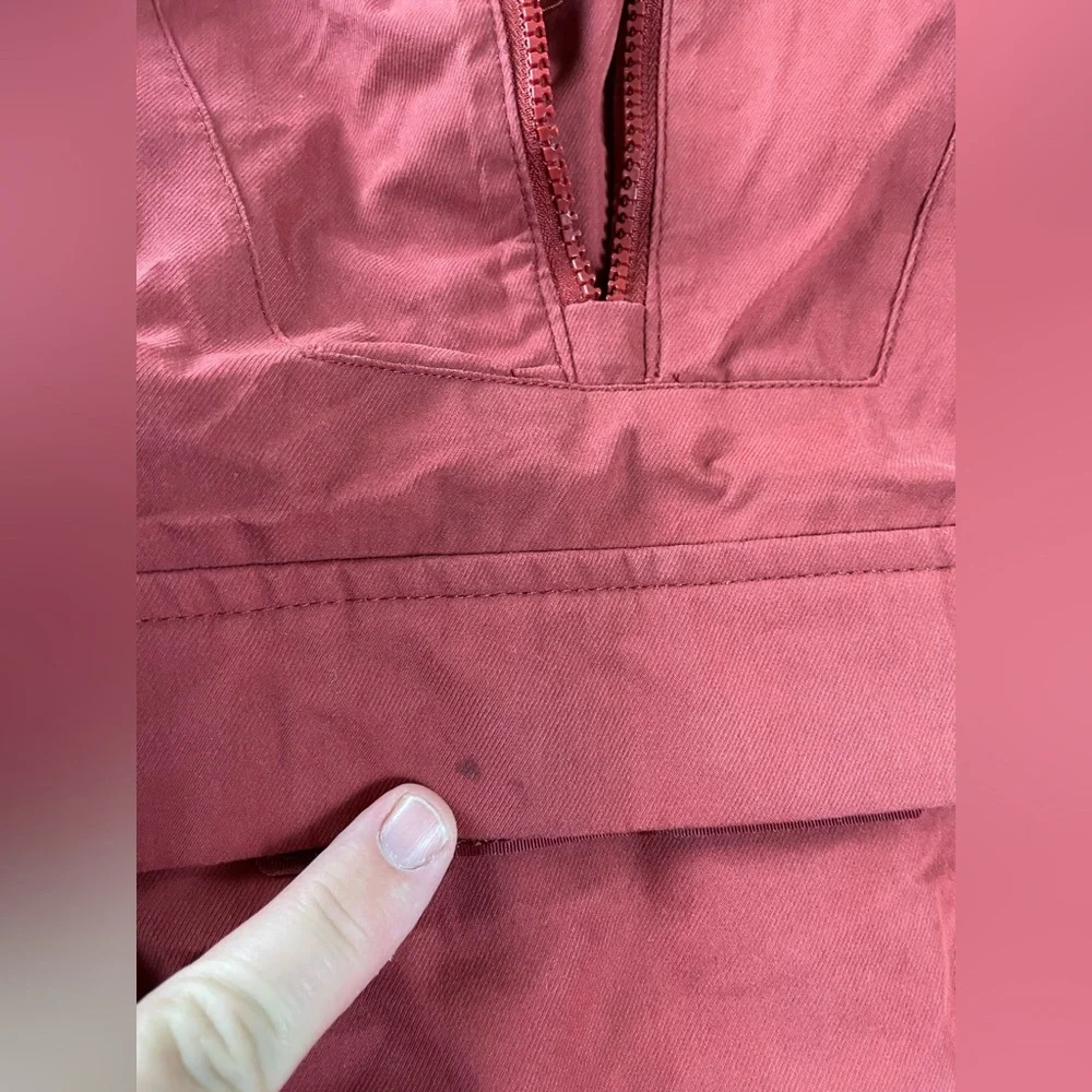 Craghoppers Aquadry Pullover Jacket Mens XL Faded Red Waterproof Windproof - Picture 11 of 16